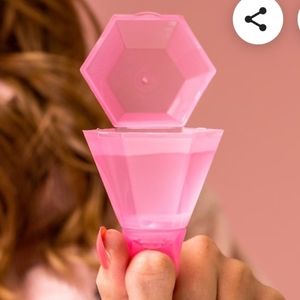 Pink Diamond Ring Shot glass Cups set of 4